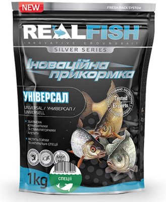 Прикормка рыболовная Real Fish 900 гр Универсал Специи 17 фото