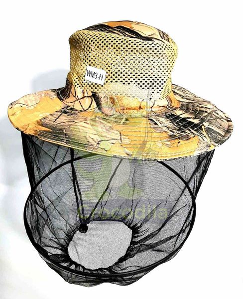 Шляпа накомарник с антимоскитной сеткой для охоты и рыбалки EOS WM3-H wm3h фото