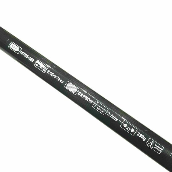 Вудлище коропове Mifine Telescopic Carp 3.6 m 3.5 lb, для коропового та морського лову 10705-360 фото