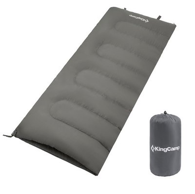 Спальник KingCamp Oxygen (KS3122) (grey,левая) KS3122GY фото