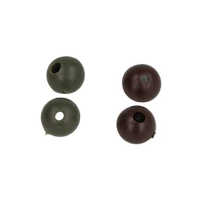 Стопорна намистина GC Shock Beads Rubber Round 8 мм (20 шт.) Brown 1620362 фото