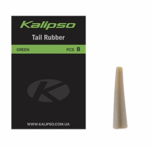 Конус Kalipso Tail rubber (8 шт) green 16060122 фото