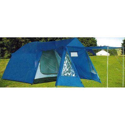 Палатка двухслойная 4 местная с тамбуром LANYU LY 1704 размер 330*220*155 см 2 входа Тент 1704 фото