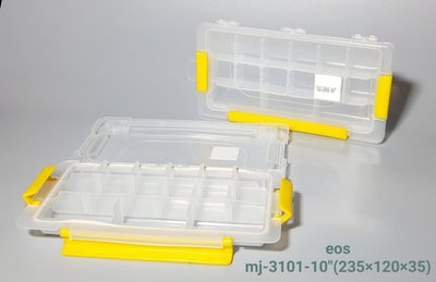 Рибальська коробка для блешень і силікону EOS MJ-3101-10" 310101 фото